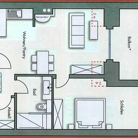 Apartment Logierhaus Friedrich -ferienwohnung Seeblick - 1.reihe *